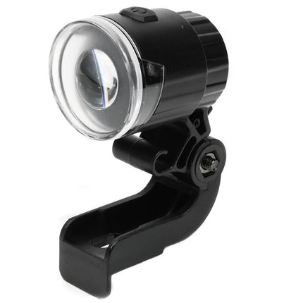 Benson Compacte LED Fietskoplamp - Sportief - Waterdicht - Wit - Incl. Batterijen