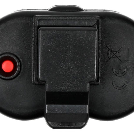 Benson LED Fietskoplamp - Waterbestendig - 3 Functies - Wit - Incl. Batterijen