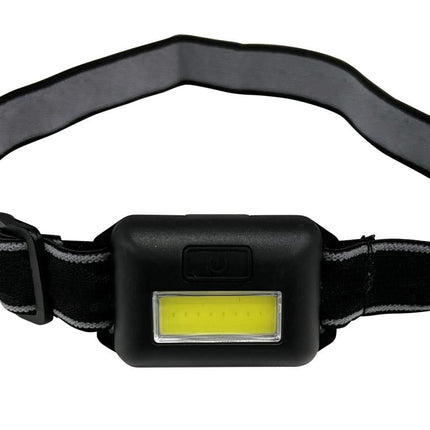 Hofftech Verstelbare LED en COB Hoofdlamp - 2 Watt - 80 Lumen - 3 Standen