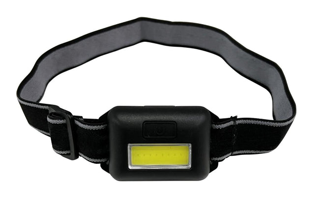 Hofftech Verstelbare LED en COB Hoofdlamp - 2 Watt - 80 Lumen - 3 Standen