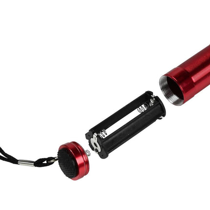 Hofftech Compacte LED Zaklamp – 9 LED's – Aluminium – Lichtgewicht – 8 cm