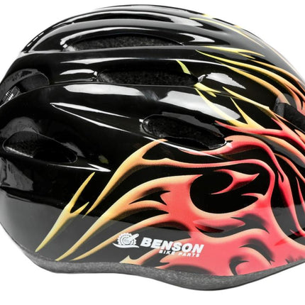 Benson Kinderfietshelm Jongens - Maat S (48-52 cm) - Verstelbaar - Ventilatie - Mix