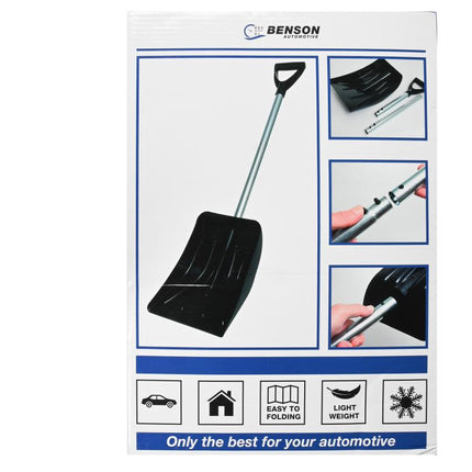 Benson Compacte Sneeuwschep – 94 cm – Demontabel – Ideaal voor de Auto