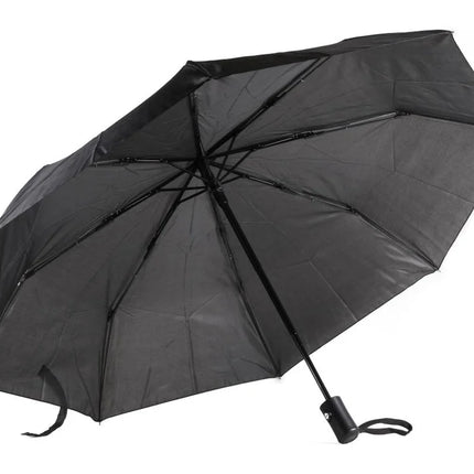 Impliva Paraplu Mini Zwart – Automatisch Open/Dicht – Ø 95 cm – Windbestendig