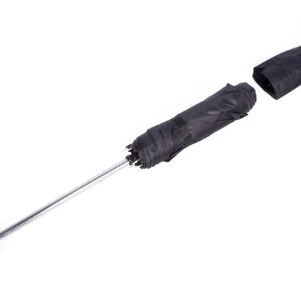 Impliva Paraplu Mini Zwart – Automatisch Open/Dicht – Ø 95 cm – Windbestendig