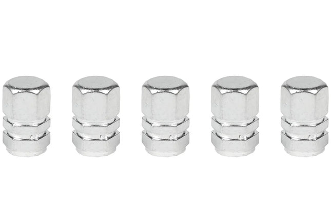Benson Luxe Ventieldoppen – 5-delig – Hoogwaardig Aluminium – Universeel