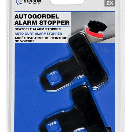 Benson Gordelalarm Stopper - 2 Stuks - Tegen Piepen - Voor Bagage