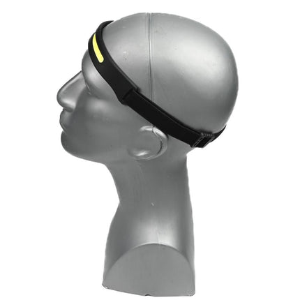 Hofftech Silicone Hoofdlamp - 3W LED + COB - Oplaadbaar - PIR Sensor