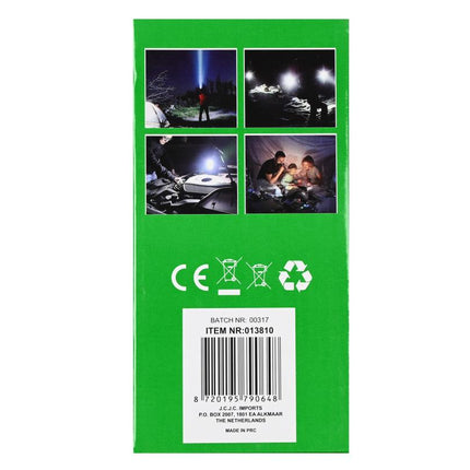 Hofftech 2-in-1 LED & COB Werklamp – 1W – 105 Lumen – Handvat – Ultra Lange Gebruiksduur