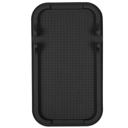 Benson Anti-slip Mat & Telefoonhouder – 2-in-1 Ontwerp – 84 x 161 mm – Zwart