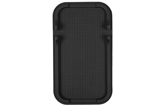 Benson Anti-slip Mat & Telefoonhouder – 2-in-1 Ontwerp – 84 x 161 mm – Zwart