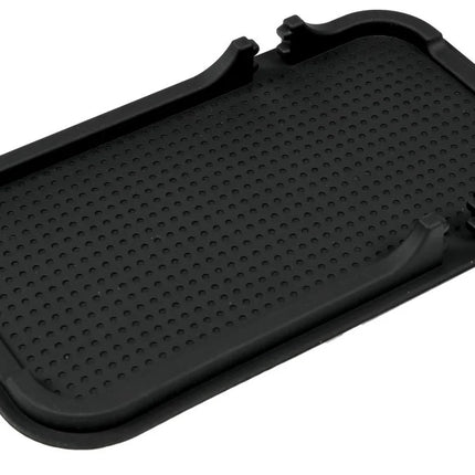Benson Anti-slip Mat & Telefoonhouder – 2-in-1 Ontwerp – 84 x 161 mm – Zwart