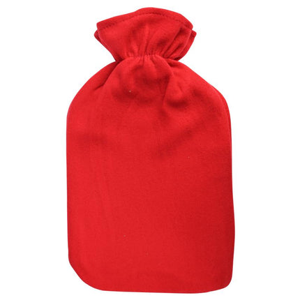 Benson Warmwaterkruik met Fleece Hoes – 2 Liter – Diverse Kleuren