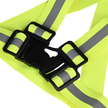Benson Veiligheidsvest - Geel - Reflecterend - Universele Pasvorm