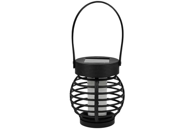 Benson Solar LED Tuinlamp – Realistisch Vlameffect – Ø 9 cm – Compact