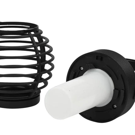 Benson Solar LED Tuinlamp – Ø 9 cm – Realistisch Vlam Effect – Compact