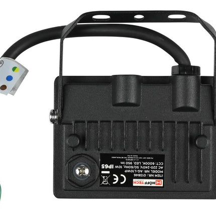 Hofftech Ultra Flat LED Straler - 10W - 6000K - IP65 - Compact Design