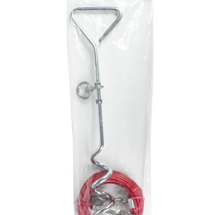 Benson Aanlegspiraal met Kabel - 4 Meter - Voor Hond, Kat & Boot
