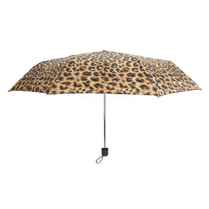 Benson Mini Paraplu - Luipaardprint - Ø 90 cm - Compact & Trendy