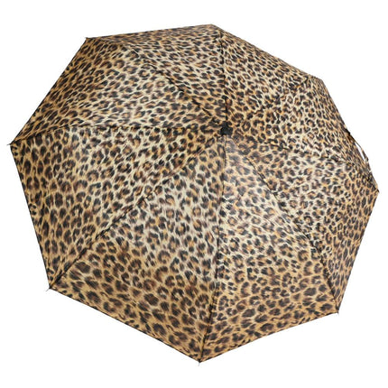 Benson Mini Paraplu - Luipaardprint - Ø 90 cm - Compact & Trendy