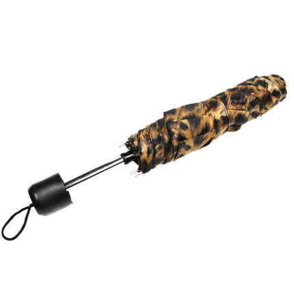 Benson Mini Paraplu - Luipaardprint - Ø 90 cm - Compact & Trendy