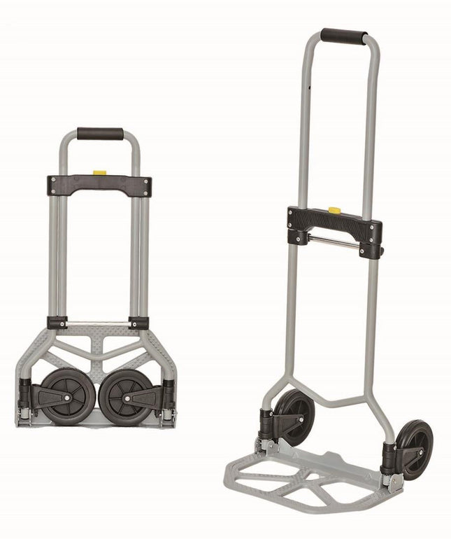 Benson Opklapbare Steekwagen 65 kg - Compact - 7 inch Rubberen Wielen