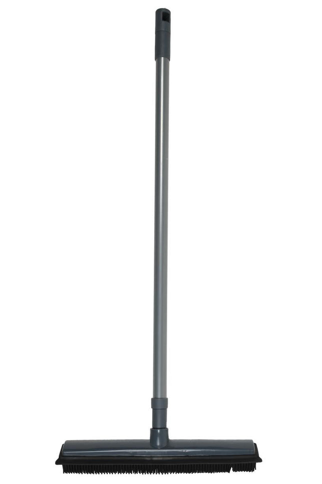 Benson Rubberen Bezem - Met Watertrekker & Telescopische Steel - 68-120 cm