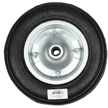 Benson Kruiwagenwiel Semi-Solid 335x75mm - Ø 20mm As - Lekbestendig