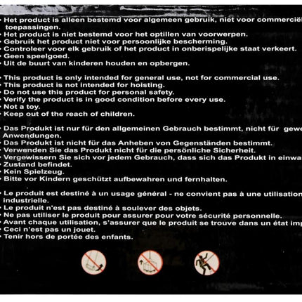 Benson Metalen Ketting - 3 meter x 3 mm - Universeel - Voor Algemeen Gebruik