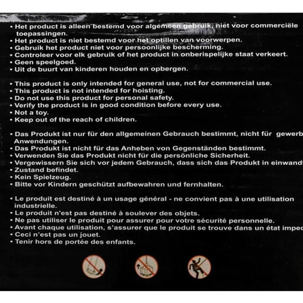 Benson Metalen Ketting - 3 meter x 6 mm - Universeel - Voor Algemeen Gebruik