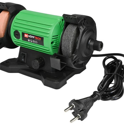 Hofftech Dubbele Slijpmachine - 120W - Inclusief Flexibele As & 103-delige Set