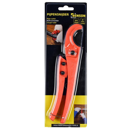 Benson Pijpensnijder - Ø 0-33 mm - SK5 Staal met PTFE Coating - Oranje