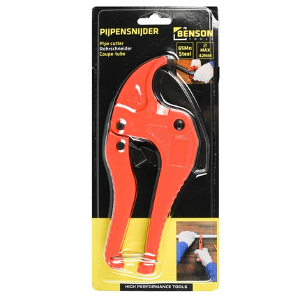 Benson Pijpensnijder - Ø 0 t/m 42 mm - PTFE Coating - Oranje