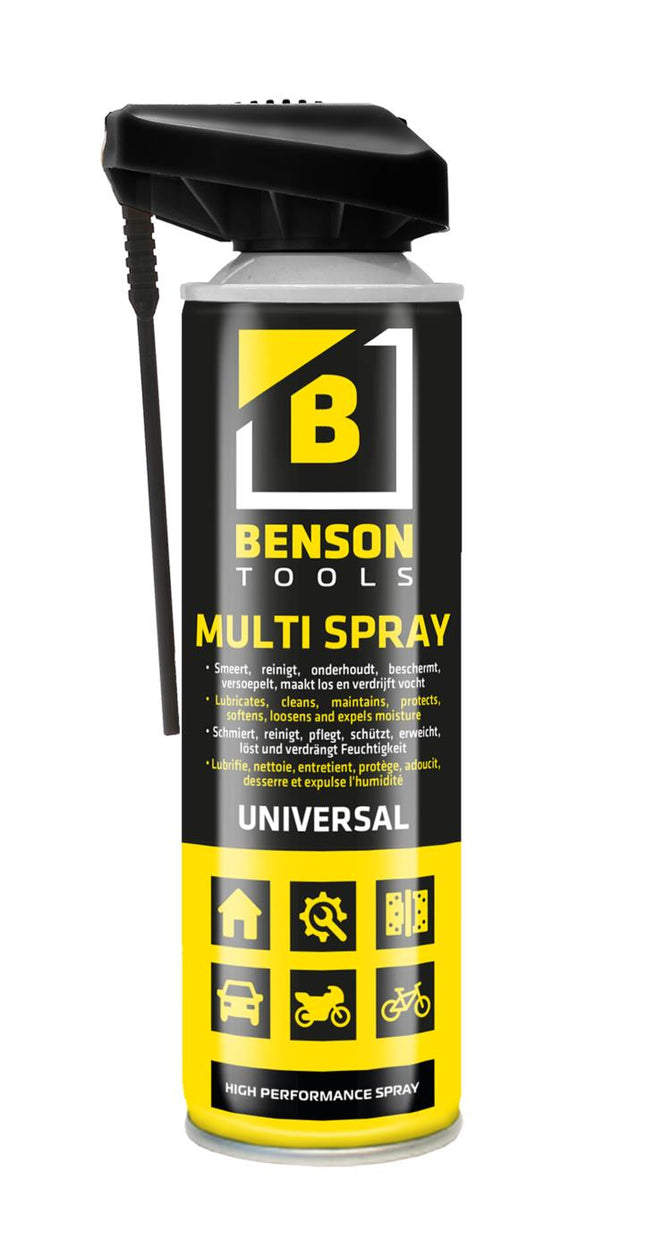 Benson Multi Spray – 300 ml – 2-Way Spuitkop – Siliconenvrij
