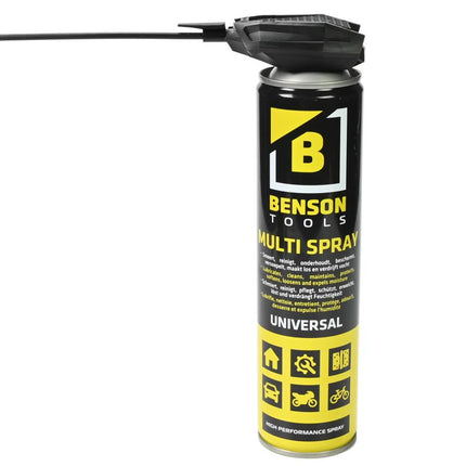 Benson Multi Spray – 300 ml – 2-Way Spuitkop – Siliconenvrij