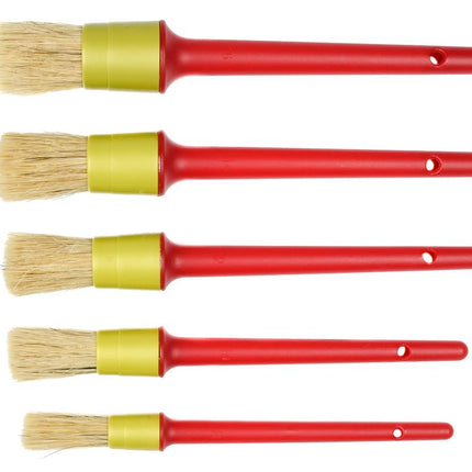 Benson Kwastenset 5-delig - Rond - Synthetisch - Ergonomisch