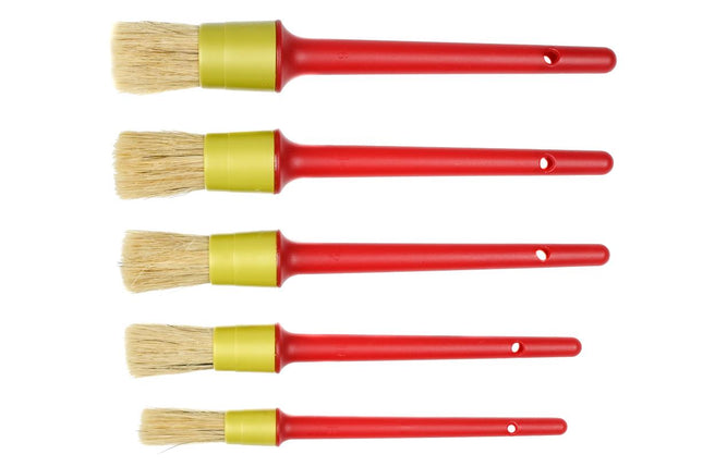 Benson Kwastenset 5-delig - Rond - Synthetisch - Ergonomisch