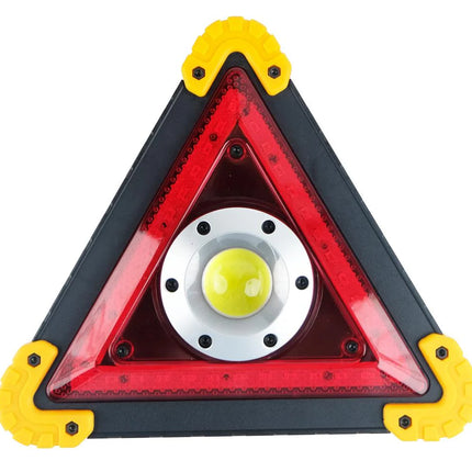 Hofftech LED Waarschuwingsdriehoek - 5W - 3 Lichtstanden - Pechhulp