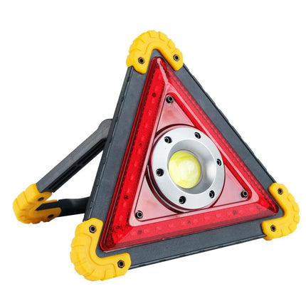 Hofftech LED Waarschuwingsdriehoek - 5W - 3 Lichtstanden - Pechhulp