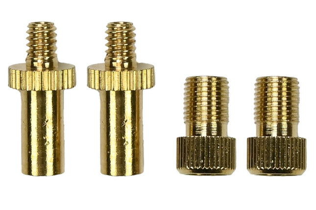 Benson Fiets Nippelset - Ventieladapters - Messing - 4-Delig - Universeel