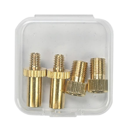 Benson Fiets Nippelset - Ventieladapters - Messing - 4-Delig - Universeel