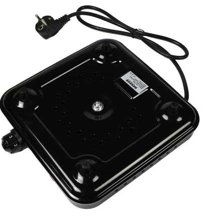 Benson Enkele Elektrische Kookplaat - 1000W - 5 Standen - Compact - Zwart