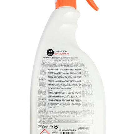 Garley Krachtige Vetverwijderaar – 750 ml – Universele Ontvetter voor Keuken & Textiel