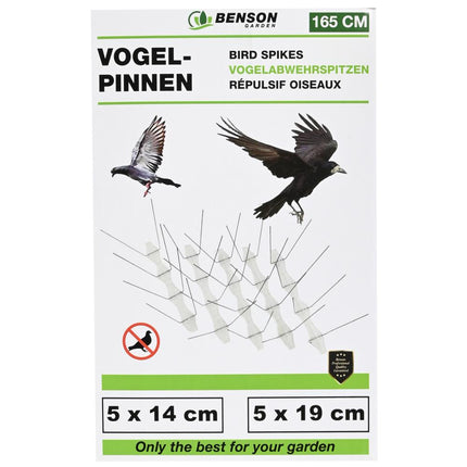 Benson Vogelpinnen - Set van 10 - 165 cm - Vogel- en Ongediertebestrijding