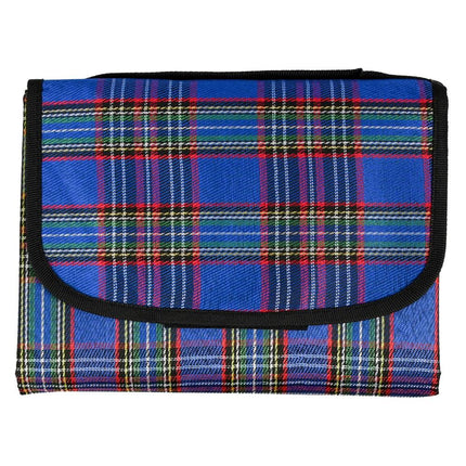 Benson Picknickkleed - 150 x 130 cm - Blauw - Waterbestendig - Opvouwbaar