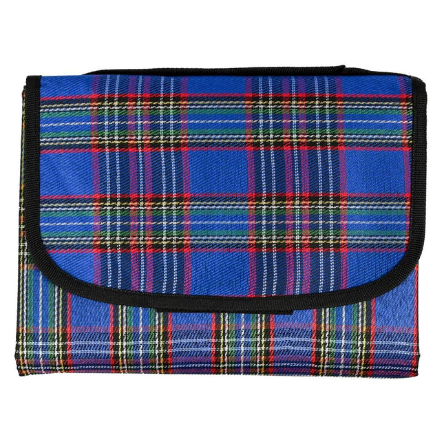 Benson Picknickkleed - 150 x 130 cm - Blauw - Waterbestendig - Opvouwbaar