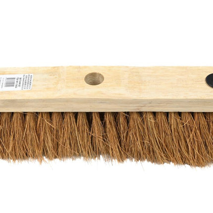 Benson Zaalbezem - 30 cm - Natuurlijke Kokos Haren - Exclusief Steel