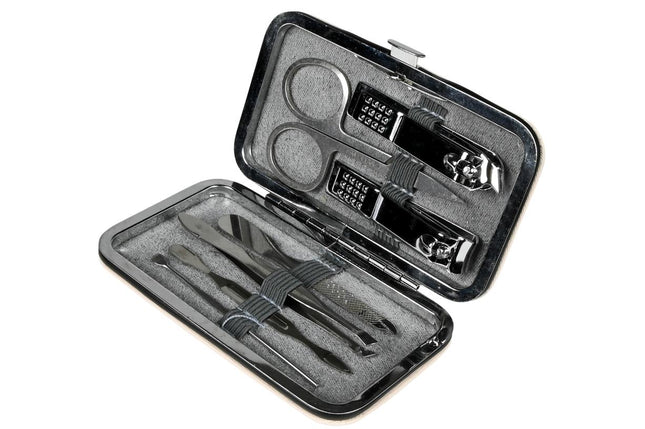 Benson 7-Delige Manicureset – Compact & Stijlvol – RVS Gereedschap