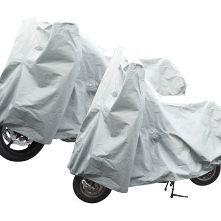 Benson Motor- en Scooterhoes – XL 246 cm – Waterafstotend – Zilvergrijs – Inclusief Opbergtas