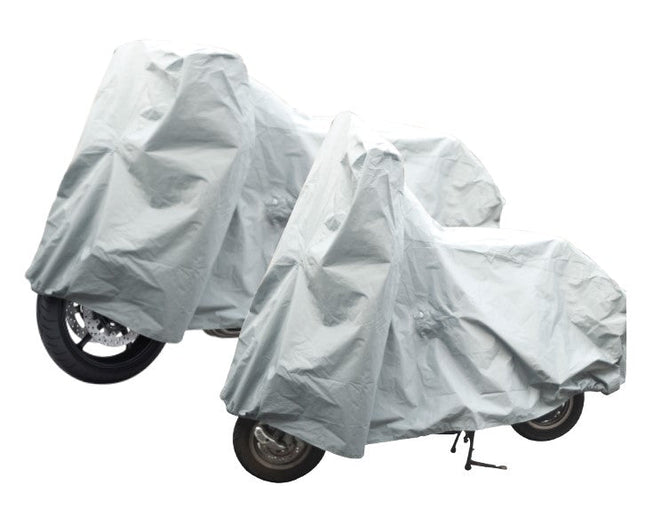 Benson Motor- en Scooterhoes – XL 246 cm – Waterafstotend – Zilvergrijs – Inclusief Opbergtas